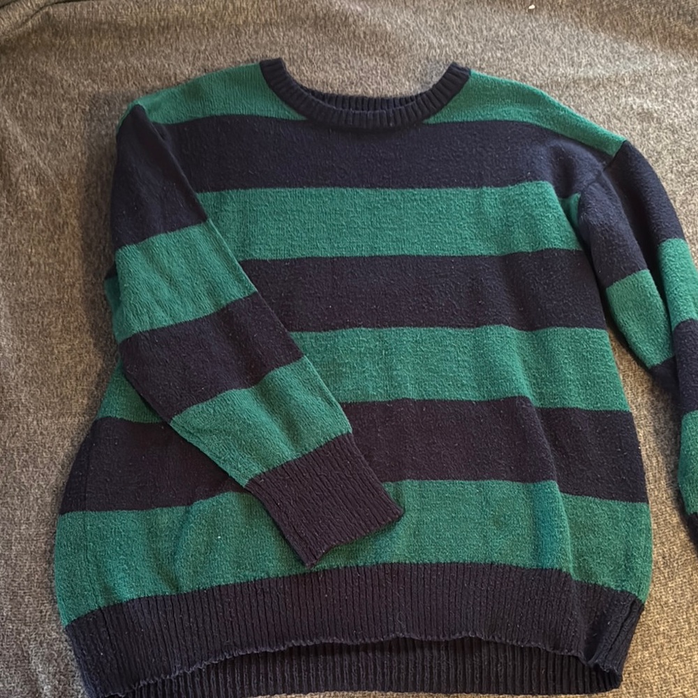 Striped Green and Blue Sweater (Tate AHS)
